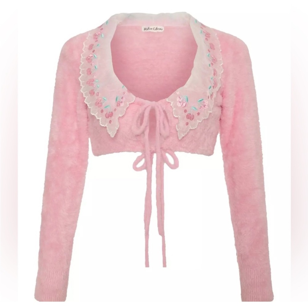 For Love and Lemons Sweet Cherry Cardigan